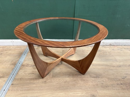 Mid century teak glass - century, top