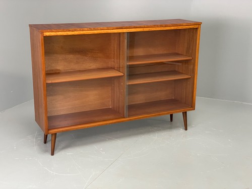 Vintage 1960s glazed bookcase - 1960s,