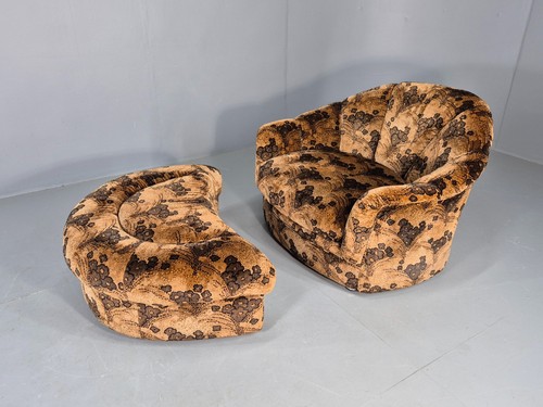 Vintage 1970s chair and - 1970s,